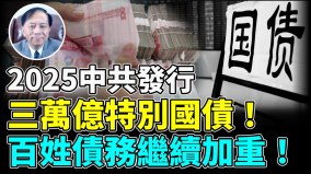 【谢田时间】2025政府所谓货币宽松说白了是继续印钞提高赤字是继续借债(视频)