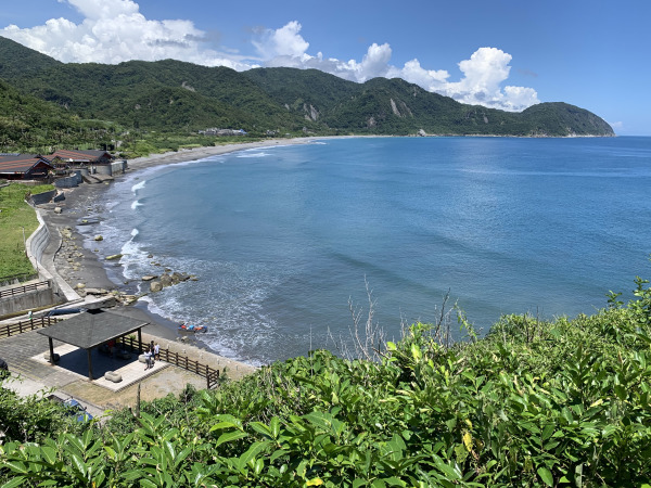 东海岸 风景 花莲 大石鼻山 山 海