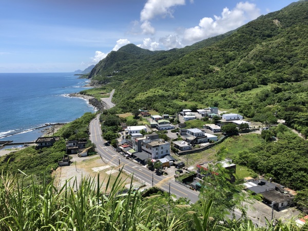 东海岸 风景 花莲 大石鼻山 山 海