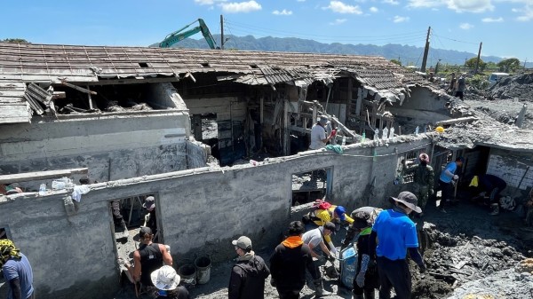 花莲 马太鞍溪 堰塞湖 光复 铲子超人 佛祖街