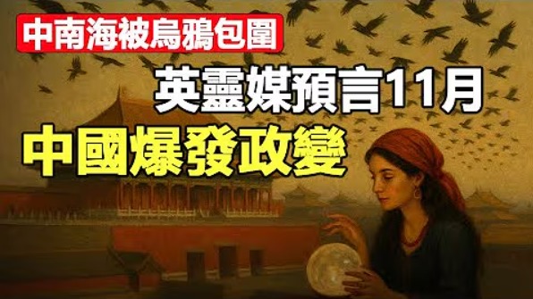中南海被烏鴉包圍英靈媒預言11月中國爆發政變(視頻)