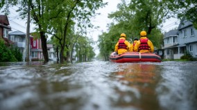 隨著洪水出沒多人目擊「洪水妖精」(圖)