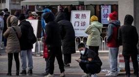 中共官媒緊急提醒病毒混合致白肺醫生:新冠患者越來越多(圖)