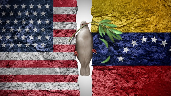 美國 委內瑞拉 國旗 鴿子 1766058096