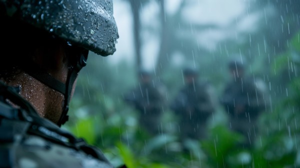 叢林 軍人 部隊 武裝 1112674478