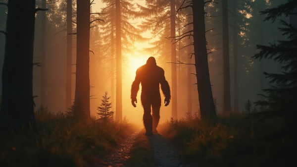 森林 大脚怪 生物 神秘 1500859351