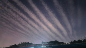 上海天空惊现“地震云”专家否定惹议(组图)