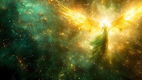 太空的奇異現象天使在宇宙中漫步(圖)