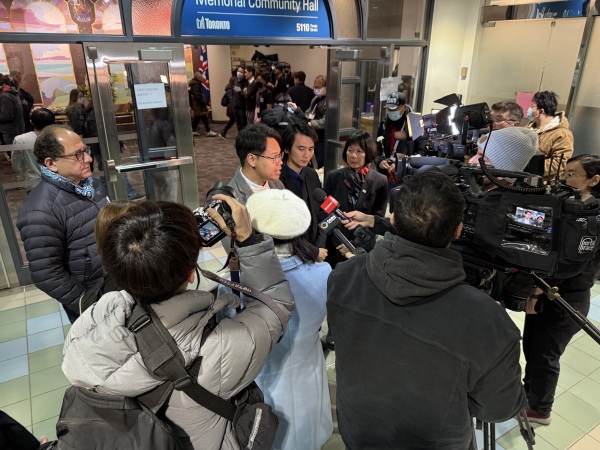 前大埔议员Max接受媒体采访