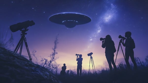 UFO 不明飞行物 观星 星空 930132835