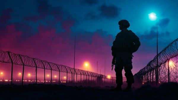 基地 巡邏 軍人 1120625271