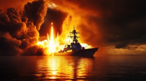 突發：美國擊沉伊朗軍艦(圖)