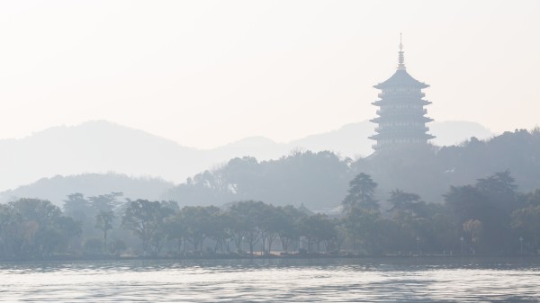 雷峰塔 景色 湖泊 61077684