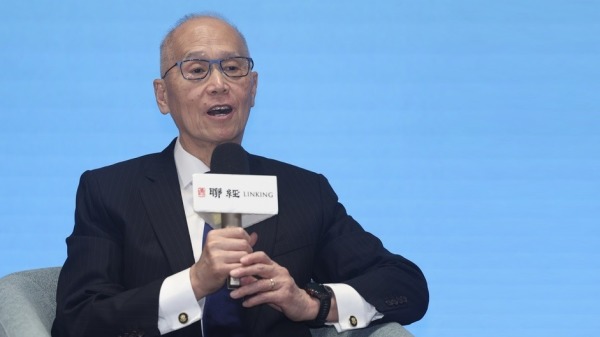 前總統府秘書長李大維26日在台北出席「和光同塵：一位外交官的省思」新書發表會。（圖片來源：中央社）