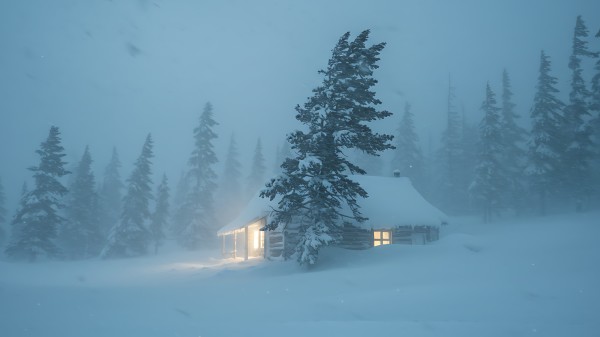 木屋 暴風雪 1466316822