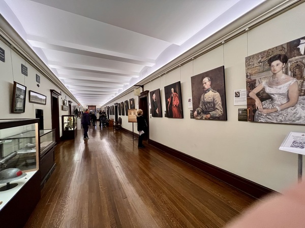 三樓的加拿大軍事歷史展廊