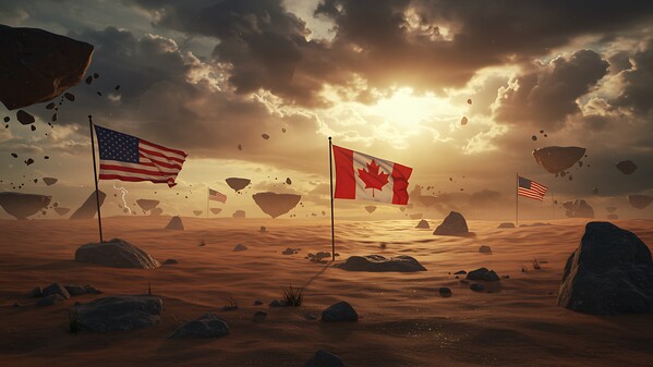 加拿大 美国 国旗 1572787098