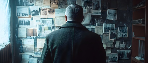 当共产政权崩溃时，特务机关的转向也是关键环节。