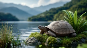 龙之九子鼋王的宫殿——神奇的鄱阳湖(二)(图)