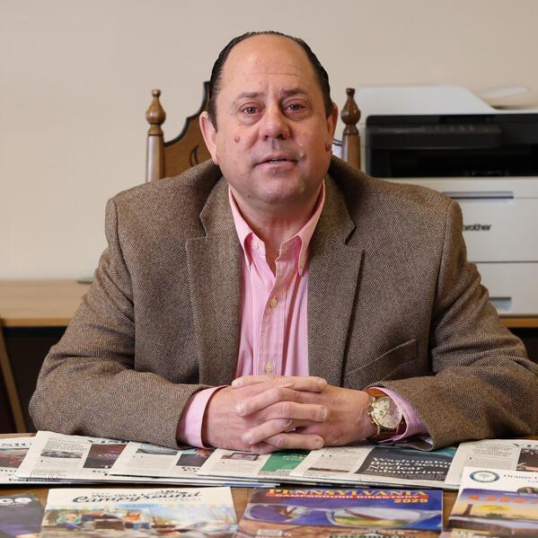 费因伯格表示,他创办这家公司已有将近20年历史。(图/Jack Chen)