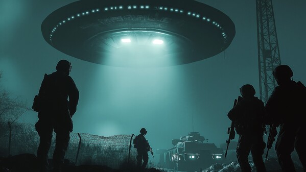 UFO 不明飞行物 军人 1116643405