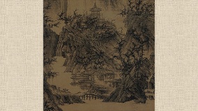 李成惜墨如金〈晴巒蕭寺圖〉畫風獨樹一幟(組圖)