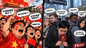 所謂「中國式強大」只會讓海外華人更丟臉(圖)