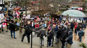 加拿大28城抗议卡尼政府对华政策与民生困境(组图)