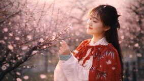 温柔如花的女子(视频)