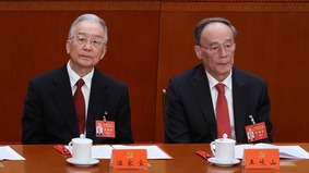 溫家寶視察中科院視頻流出兩中央博弈車牌釋信號(圖)