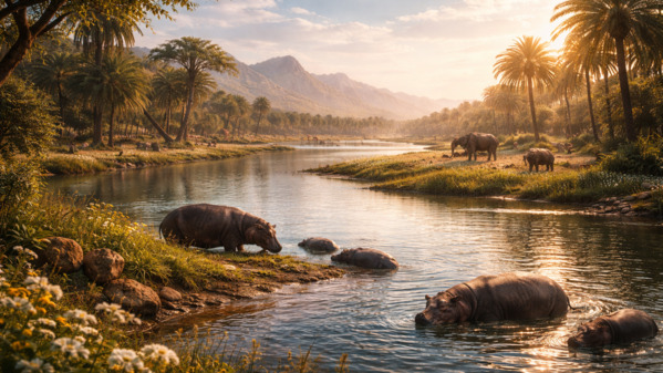 自然 光景 动物 生物