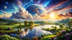 外星人操控地球經過努力新地球誕生了(圖)