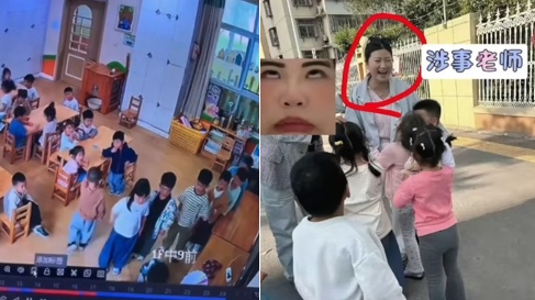 5月27日,江蘇徐州豐縣翡翠園幼兒園一名老師用熱熔膠棒燙幼兒嘴唇,引發輿論譴責。