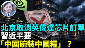 中共监控所有海外关系中国人北京禁用英伟达(视频)