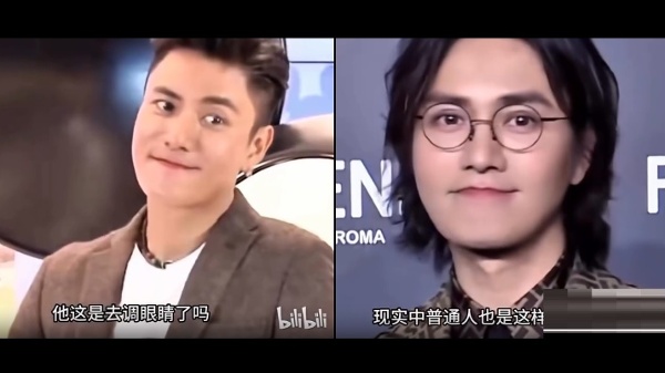 有網友指出,陳坤每次出席活動時,外貌都不同。(圖片來源:視頻擷圖)