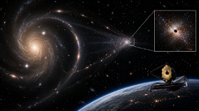 60億倍太陽質量沉睡數十億年的宇宙巨人現身(圖)
