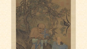 刘松年真迹〈画罗汉〉传世极精之作(组图)
