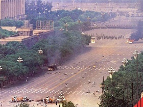 1989年六四現場。