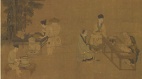 宋代茶文化歷史記錄:劉松年〈攆茶圖〉(組圖)