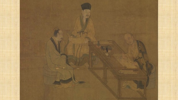 南宋劉松年〈攆茶圖〉局部