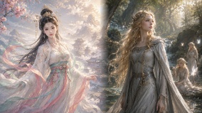 她们曾在人间停留横跨欧亚的仙女传说(图)