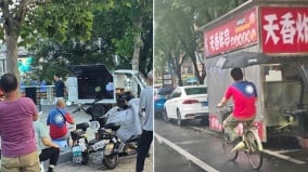 天津山东街头惊现“青天白日旗”T恤男网民齐问:去哪买(图)