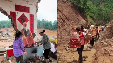 广西横州洪灾伤亡惨重,而独田村却无一人伤亡,村民们将其归功于土地公的庇佑。