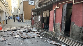 熊本強震永旺夢樂城爆炸坍塌傳多人罹難救援持續(图)