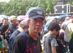 林榮基證明臺灣除了自由還有靈魂(圖)