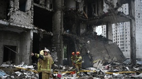 北约峰会前俄猛轰基辅至少22死川普将会泽连斯基(图)