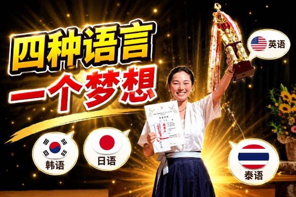 四種語言一個夢想19歲女孩的追夢故事(圖)