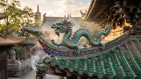 三龍現身拆廟宇掃蕩荒淫假和尚(圖)