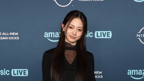 2024年11月21日，TWICE成員周子瑜出席了在加州舉辦的TWICE演唱會。（圖片來源：Jerritt Clark/Getty Images for Amazon Music)