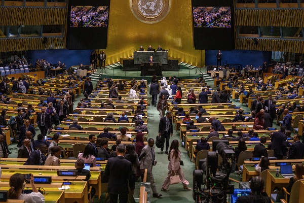 2026年9月24日,以色列總理本雅明.內塔尼亞胡(Benjamin Netanyahu)抵達紐約聯合國總部,準備在第81屆聯合國大會上發表講話。